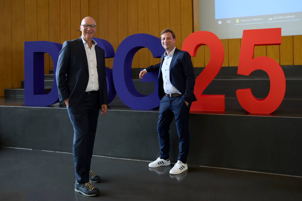 Prof. Dr. med. Dr. h.c. Stefan Schwab, 1. Vorsitzender der DSG / Kongresspräsident, PD Dr. med. Stefan Gerner, Kongresssekretär