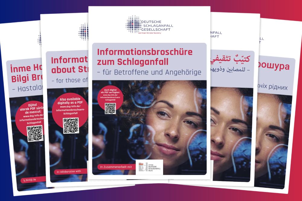 Patientenbroschüre zum Schlaganfall